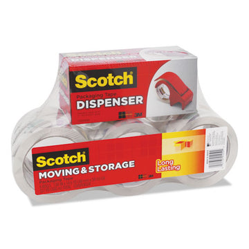 Scotch® Storage Tape With Dp300 Dispenser, 3" Core, 1.88" X 54.6 Yds, Clear, 6-pack freeshipping - TVN Wholesale